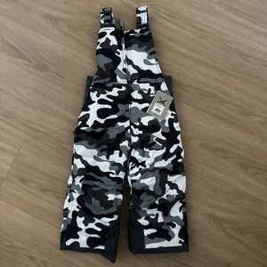 Kids Camouflage Snow Bib